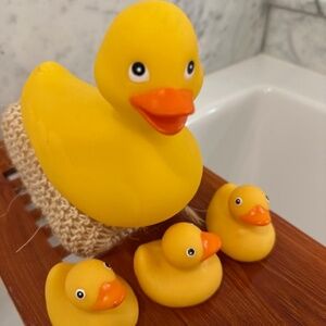 Family of 4 Rubber Duckies